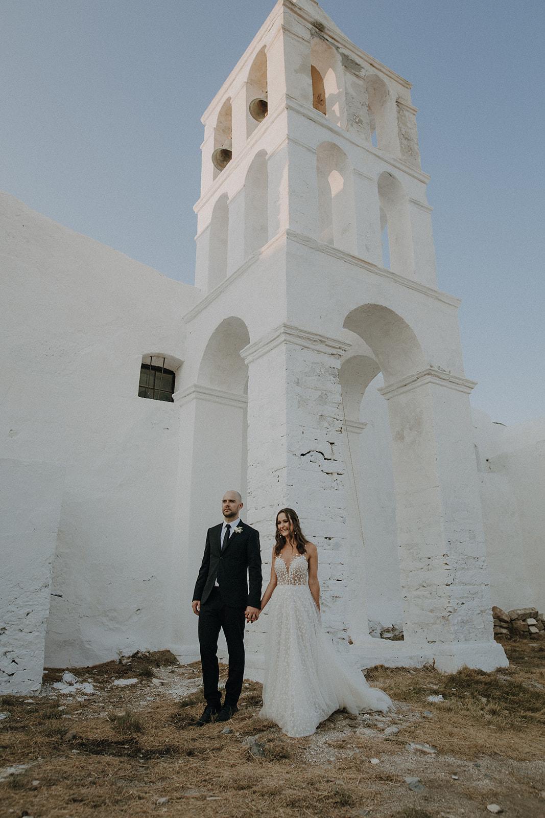 Destination wedding on the Island of Kythira