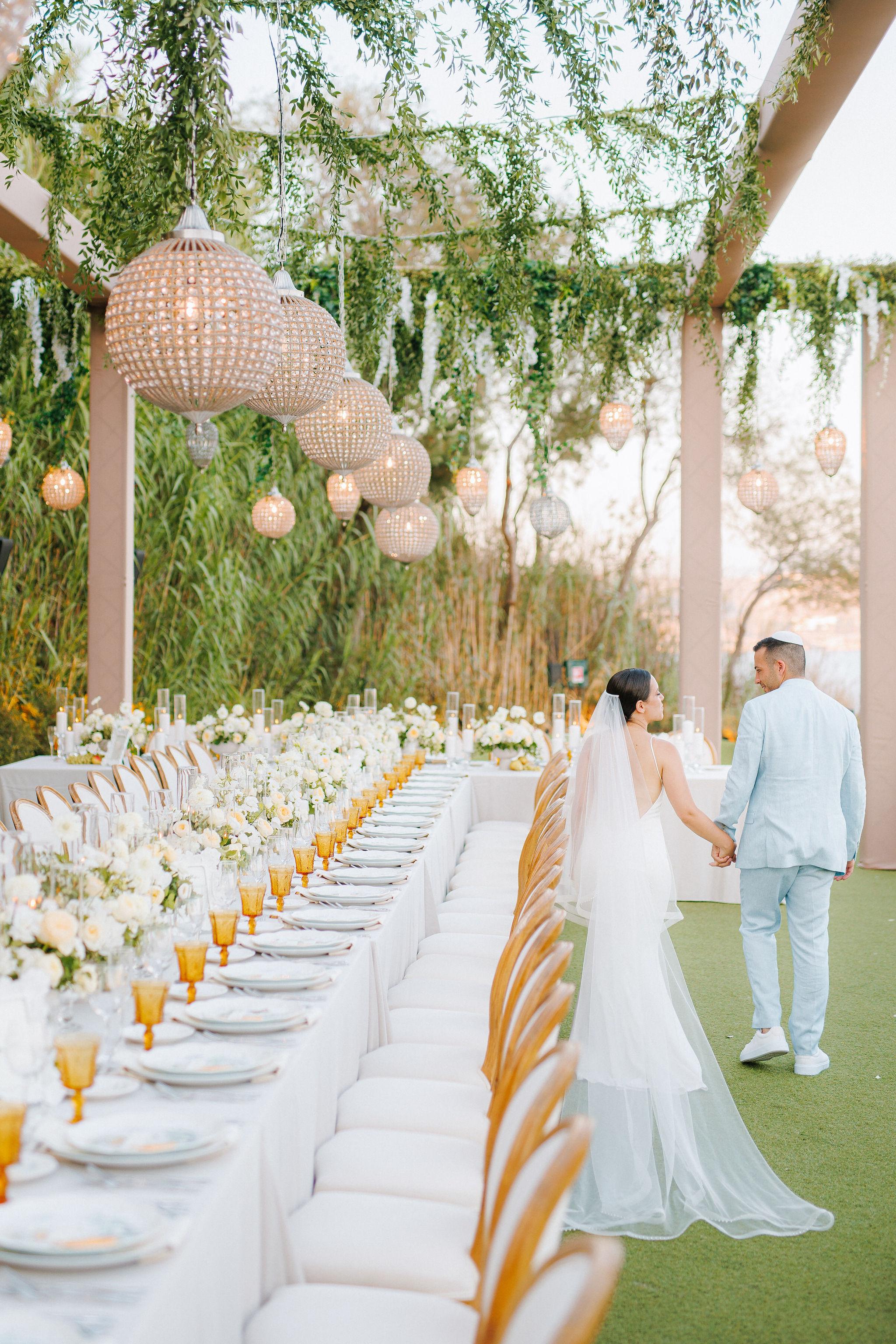 A Garden seaside wedding at Island Art and Taste on The Athens Riviera designed by luxury wedding planners, Riviera Blu Events